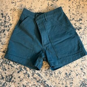 Big bud press work shorts in lagoon size xs